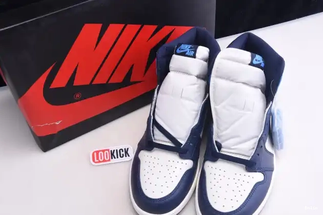 Bmlin Jordan Retro High Obsidian OG 1 Air 555088-140 0608